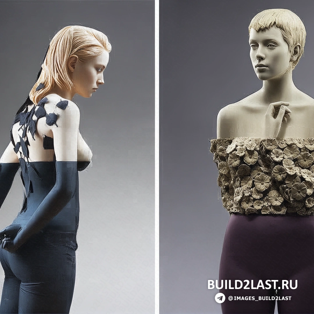 Деревянная скульптура человека, сидящего на ветке дерева, выполненная в естественных тонах