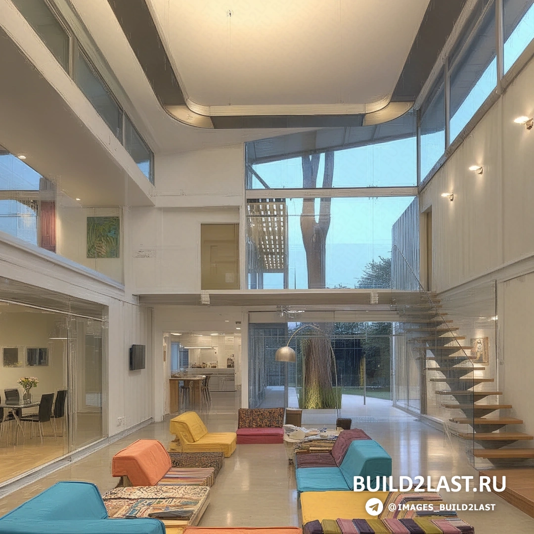 Фасад дома из контейнеров с деревянными элементами и современной отделкой.