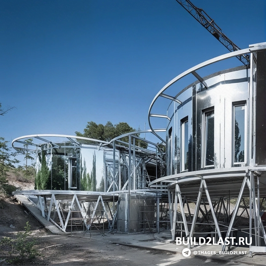 Каркасный дом с металлическими акцентами в Мадриде, авангардный стиль и современная архитектура