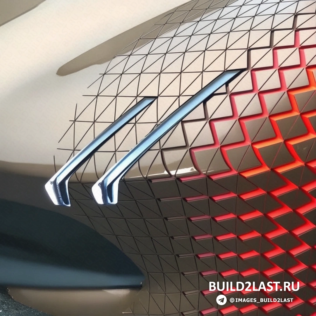 Коричневый автомобиль BMW Vision Next 100 на фоне Мюнхена, Германия, с высокотехнологичным дизайном.