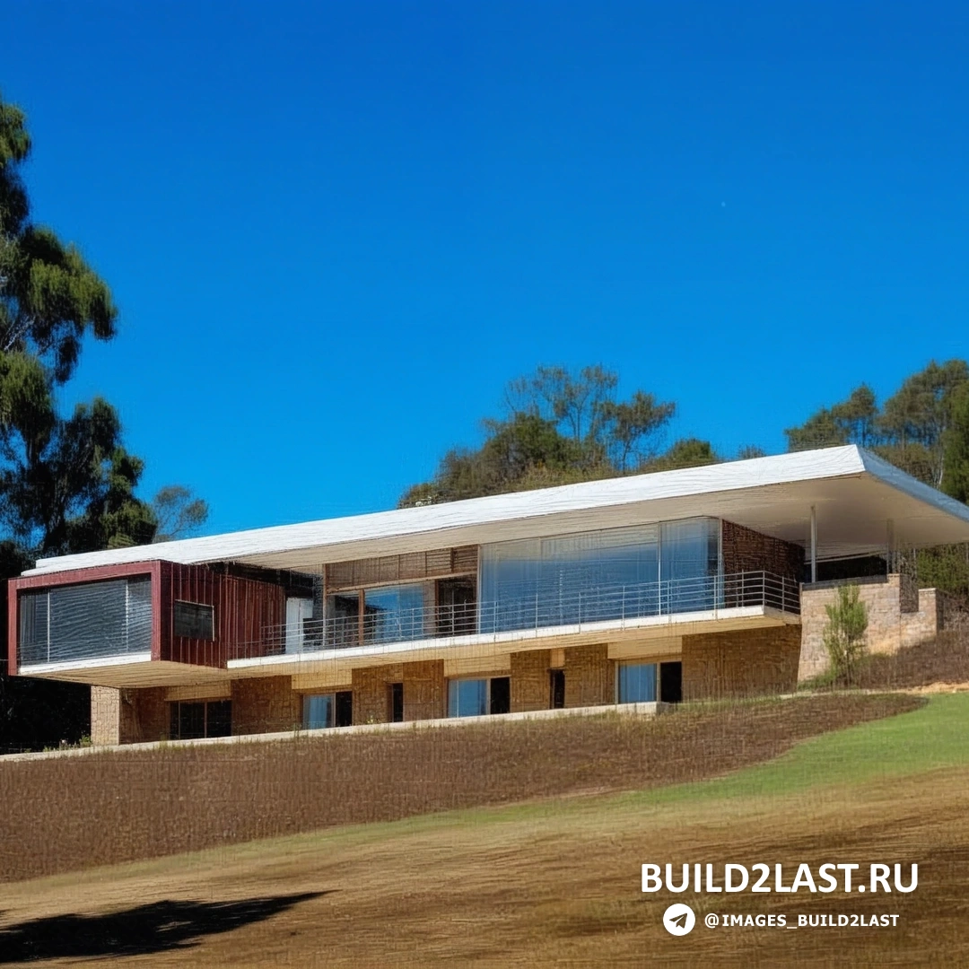 Кухня в австралийском доме с элементами из натурального камня, каменная столешница и фасады