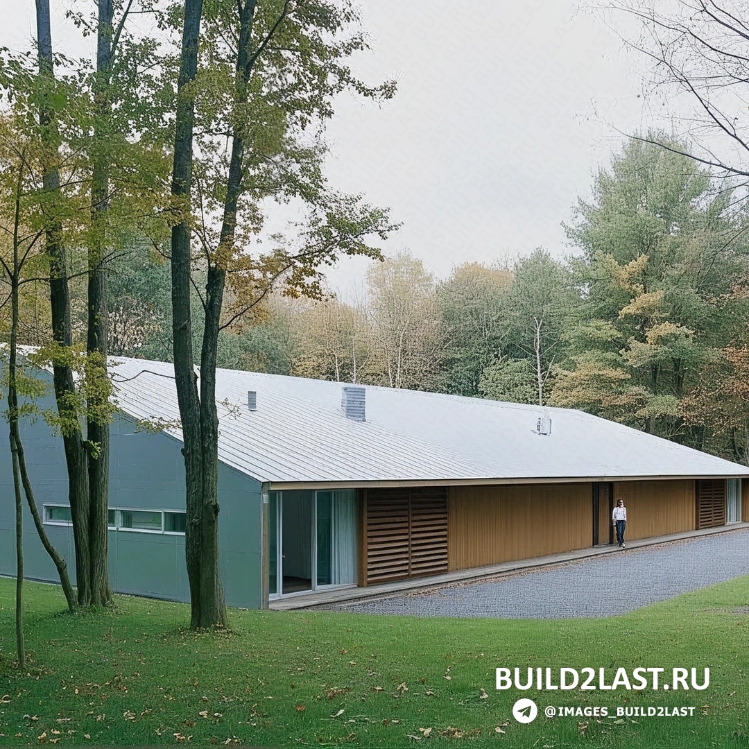 Пейзаж, на котором присутствуют элементы восточного сада с западной архитектурой, такой как каменные колонны и мост