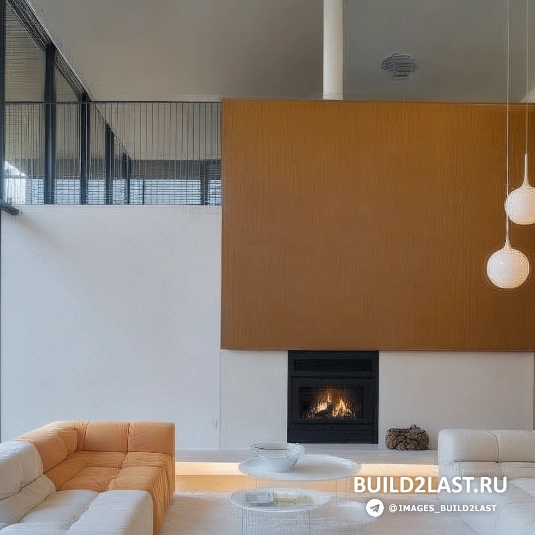 Современная кухня с деревянными элементами и стильным освещением