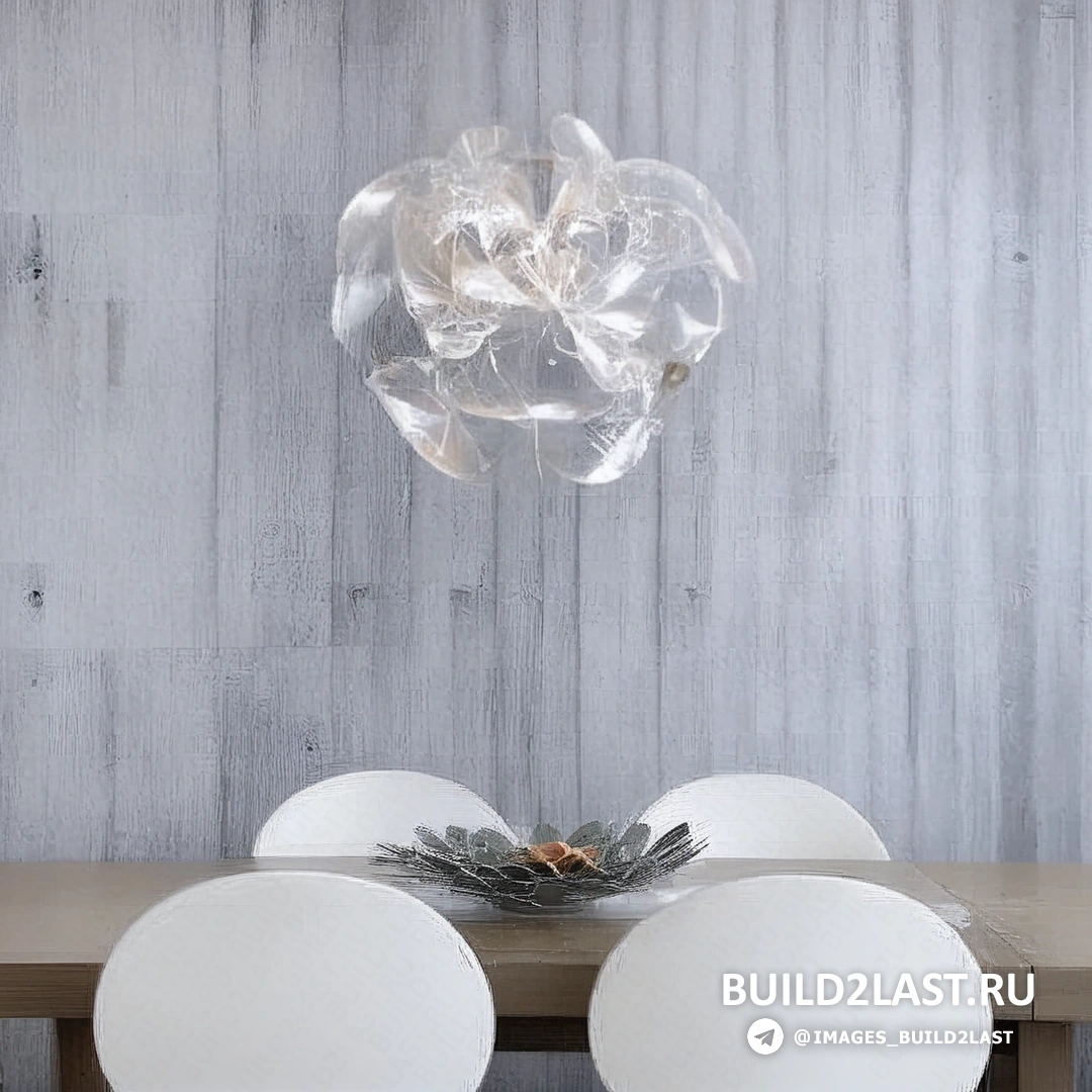 Современный интерьер с серыми обоями и простым, но стильным декором