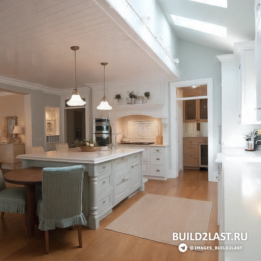 Спальня с телевизором, тумбочкой и пастельными тонами