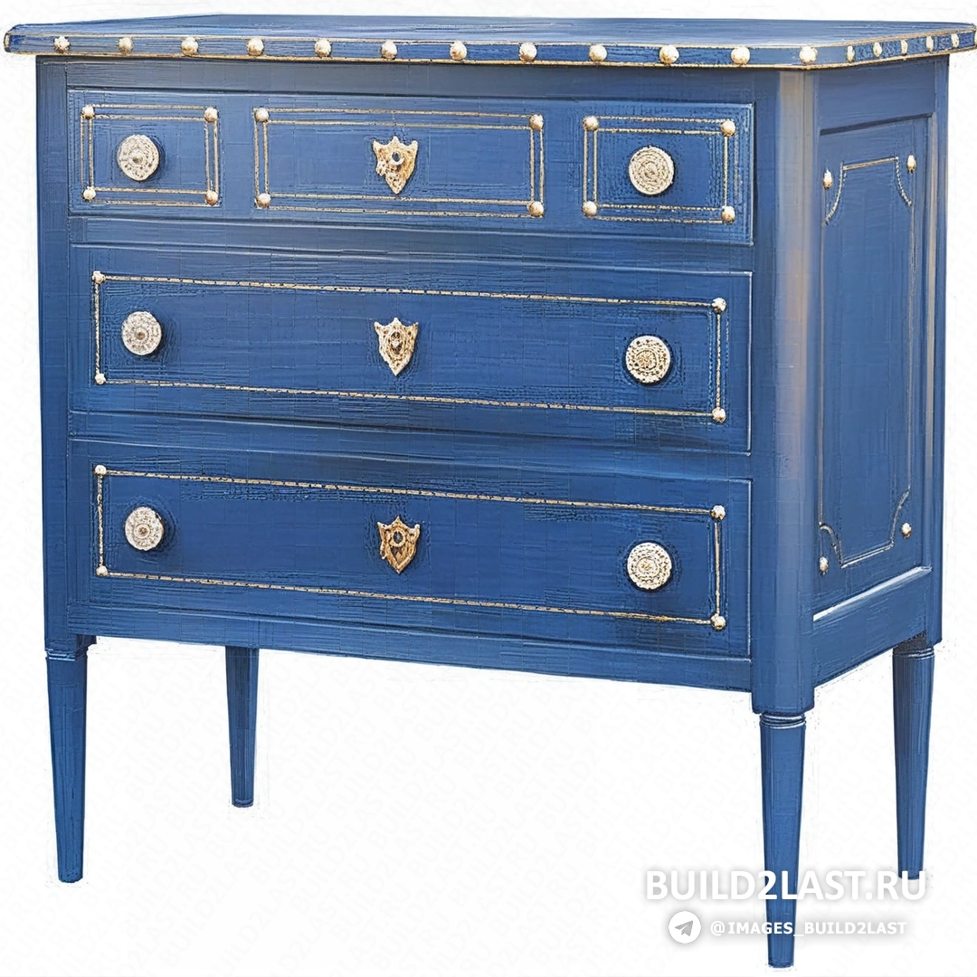 Стулья и кресла в белом и голубом цветах, стиль Moissonnier, Китайский дизайн, Франция